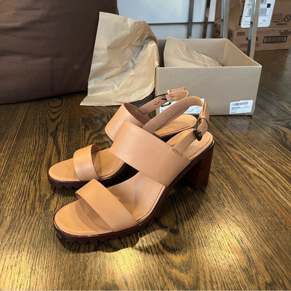 Madewell Kiera Lugsole Sandal Heel - Picture 4 of 7